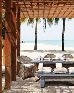 Puutarhatuoli rottinki luonnonväri SUSUA