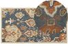 Teppich Wolle mehrfarbig 80 x 150 cm Kurzflor UMURLU_830926