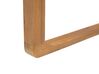 	Conjunto de comedor 8 plazas de madera de acacia clara con cojines gris claro SASSARI_746230