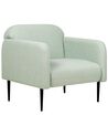 Fotel tapicerowany zielony STOUBY_886156