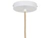 Lampe suspension en bambou bois clair BONITO_871439