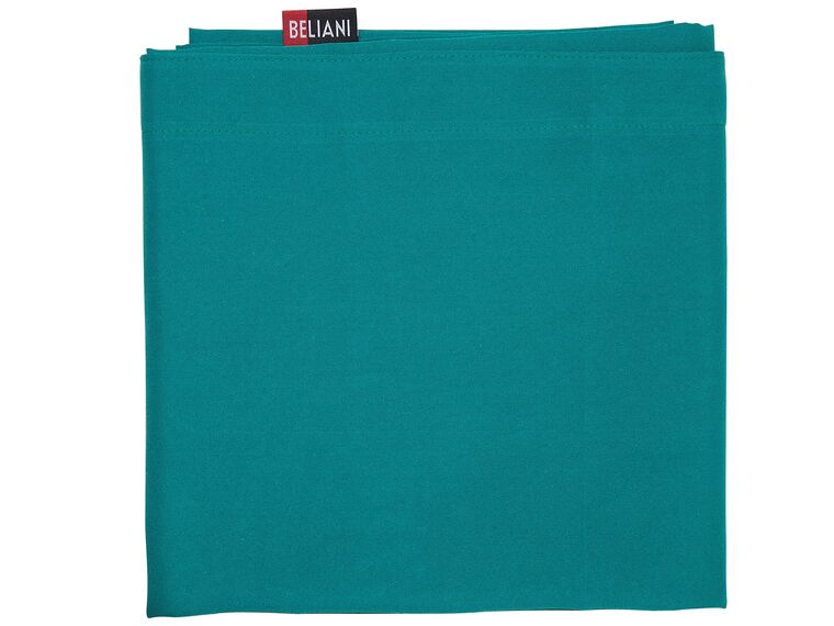 Large Bean Bag 140 x 180 cm Teal FUZZY Beliani.it