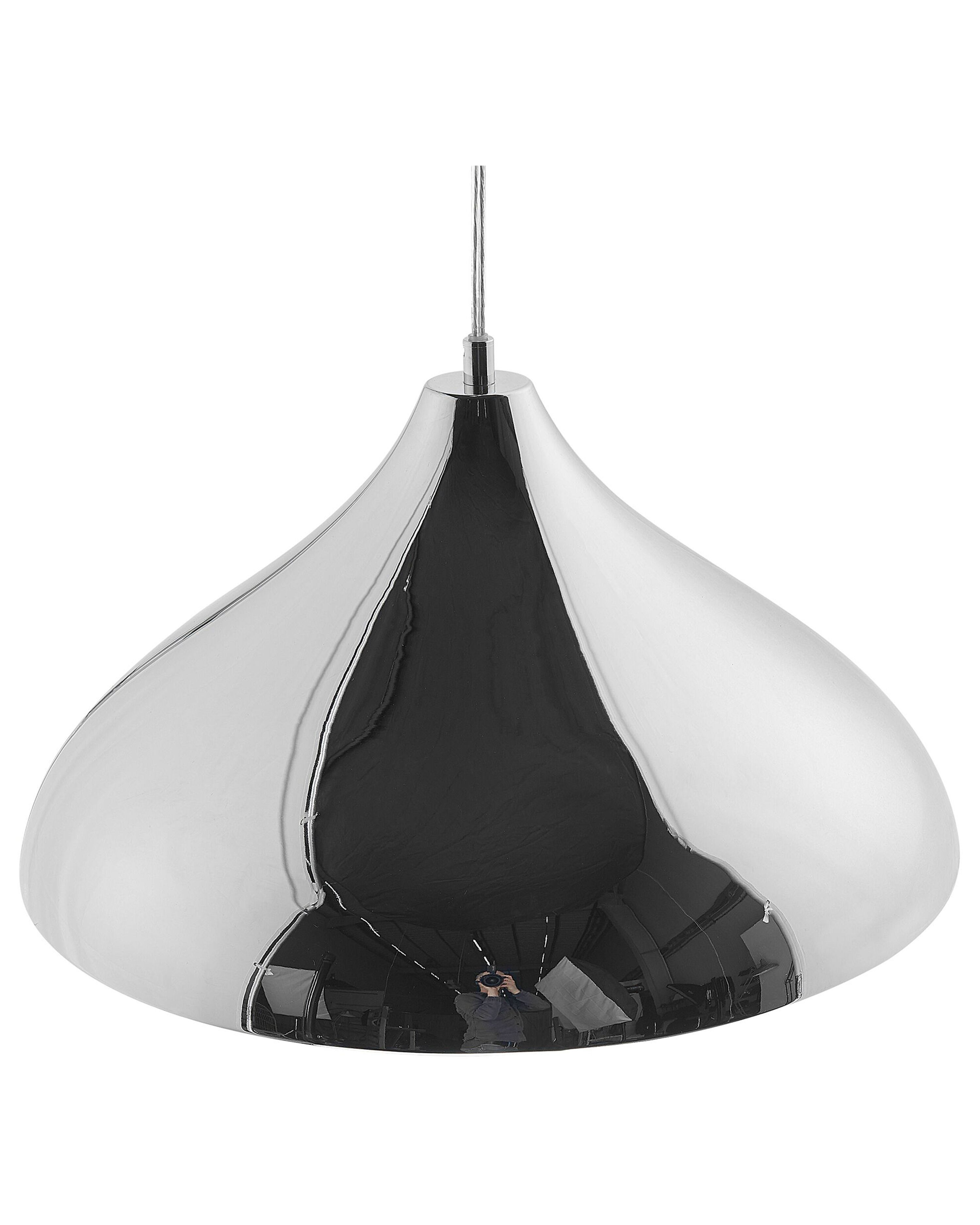 Hanglamp zilver ISKAR Gratis Levering