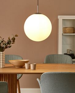 Riippuvalaisin lasi valkoinen BARROW S