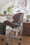 Armless Desk Chair Black ROTTERDAM_734227
