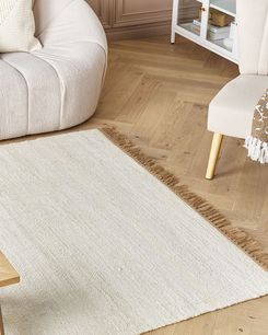 Matto juutti vaalea beige 160 x 230 cm LUNIA Matto juutti vaalea beige 160 x 230 cm LUNIA