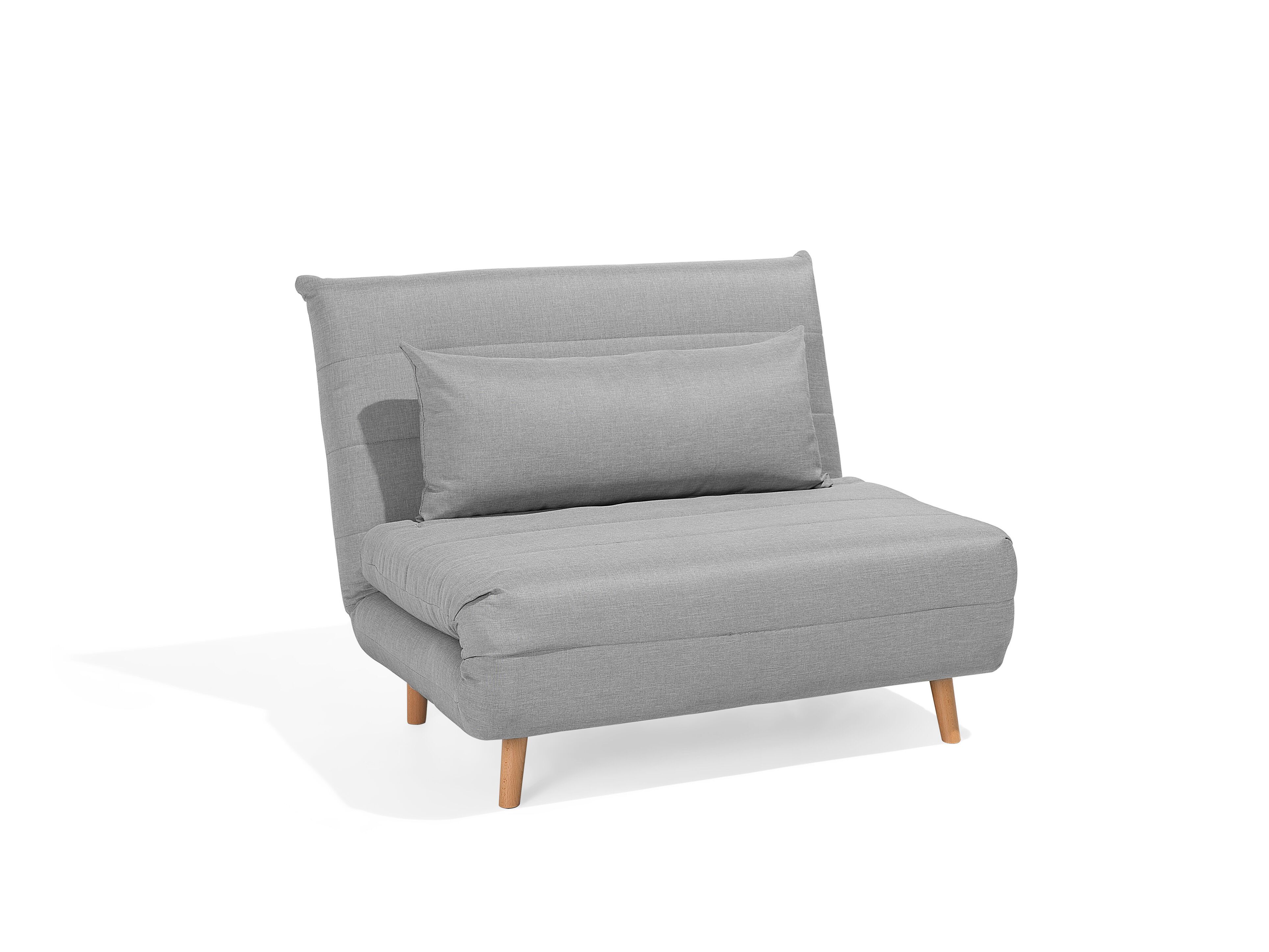 Sofa rozkładana jasnoszara SETTEN