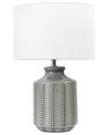 Keramisk bordlampe grå ESPERANCE_844193