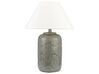 Ceramic Table Lamp Grey MUSSEL_849278