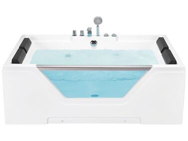Banheira de hidromassagem em acrílico branco 170 x 120 cm HUARAZ
