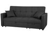Fabric Sofa Bed Dark Grey GLOMMA_718026