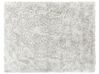 Manta de acrílico gris claro 150 x 200 cm DELICE_840328
