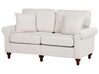 2 Seater Fabric Sofa Beige GINNERUP_894754