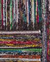 Krátkovlasý tmavý barevný bavlněný koberec 160x230 cm DANCA_487350