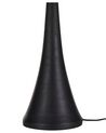 Tischlampe Mangoholz schwarz 47 cm Kegelform PELLEJAS_898928