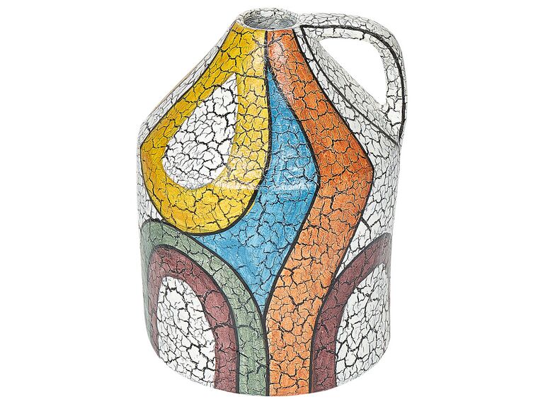 Dekorativ vase terrakotta flerfarvet 38 cm PUTRAJAYA_893972