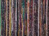 Tappeto multicolore scuro in cotone con fronde 160 x 230 cm DANCA_487537