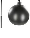 Stehlampe schwarz 148 cm Glockenform GUMARA_818289