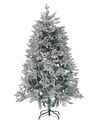 Künstlicher Weihnachtsbaum schneebedeckt 180 cm weiss FORAKER_783310