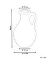 Terracotta Decorative Vase 28 cm Multicolour FILIPPI_850321