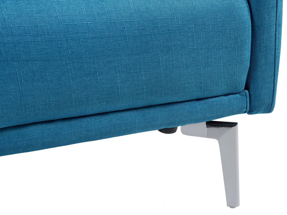 serena fabric sofa bed light blue