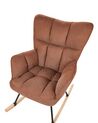 Rocking Chair Brown OULU_914736