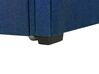 Bedbank stof marineblauw 90 x 200 cm LIBOURNE_729667