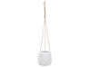 Hanging Plant Pot ⌀ 20 cm Off-White LIVADIA_871681