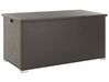 PE Rattan Storage Box 155 x 75 cm Brown MODENA_776486