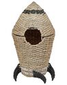 Seagrass Wicker Rocket Basket Natural PAARL_893333