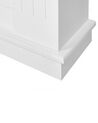 Cornice per caminetto bianco 110 x 100 cm TUMARE_835694