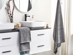 Pyyhesetti puuvilla harmaa 2 kpl MITIARO Pyyhesetti puuvilla harmaa 2 kpl MITIARO