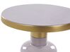 Table d'appoint en métal violet ⌀ 45 cm LOMITA_883245