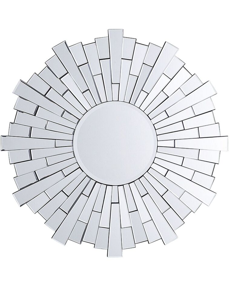 Sunburst Wall Mirror ø 70 cm Silver VIRE_904055
