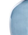 Bloemenvaas blauw glas 39 cm ROTI_823649