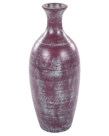 Terracotta Decorative Vase 57 cm Brown KARDIA
