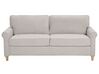 Sofa Set Samtstoff beige 5-Sitzer RONNEBY_767116