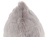 Set di 2 cuscini pelliccia grigio chiaro 45 x 45 cm PUMILA_822100
