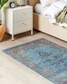 Bavlněný koberec 160 x 230 cm modrý KANSU_852275