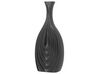 Blomvas 39 cm keramik svart THAPSUS_734292