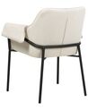 Fabric Accent Chair Cream ARLA_876832