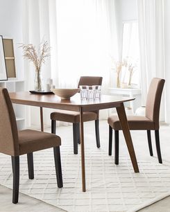 Tuoli kangas ruskea 2 kpl BROADWAY