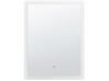 Conjunto de móveis com lavatório e espelho em branco TUDELA_819972