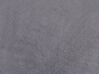 Pouf en velours gris ⌀ 36 cm BRIGITTE_782039