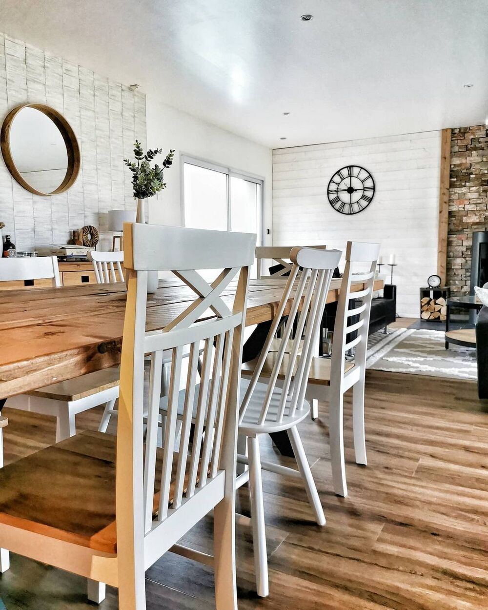 Esstisch Holz weiß 120 x 75 cm HOUSTON | Beliani.de