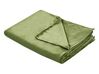 Weighted Blanket Cover 100 x 150 cm Dark Green RHEA_891637