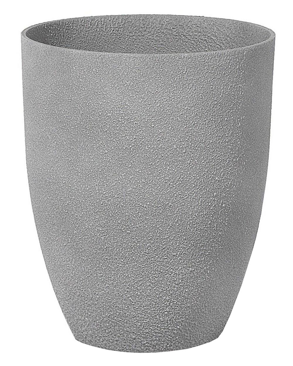 Vaso tondo per interno ed esterno grigio 35x35x42cm CROTON 