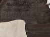 Koberec z umělé hovězí kůže 130 x 170 cm bílý / hnědý BOGONG_820294