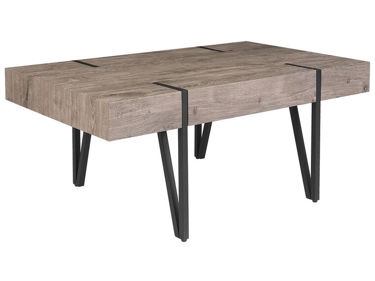 Tavolino legno scuro 60 x 100 cm ADENA_746962