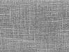 Cama de casal em tecido cinzento claro 180 x 200 cm VALBONNE_683911